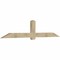 Ekena Millwork Eugene Rough Sawn Timber Gable Bracket, Douglas Fir, 108"W x 22"H x 4"D x 6"F, 5/12 Pitch GBW108X22X0406EUG00RDF - alternate 2